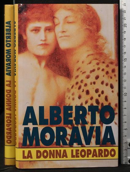 La donna leopardo - Alberto Moravia - copertina