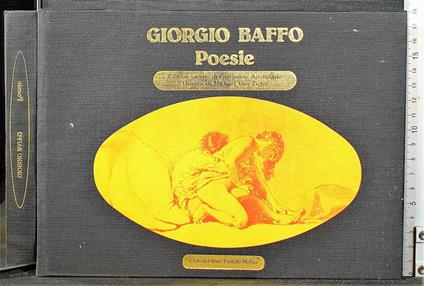 Poesie - Giorgio Baffo - copertina