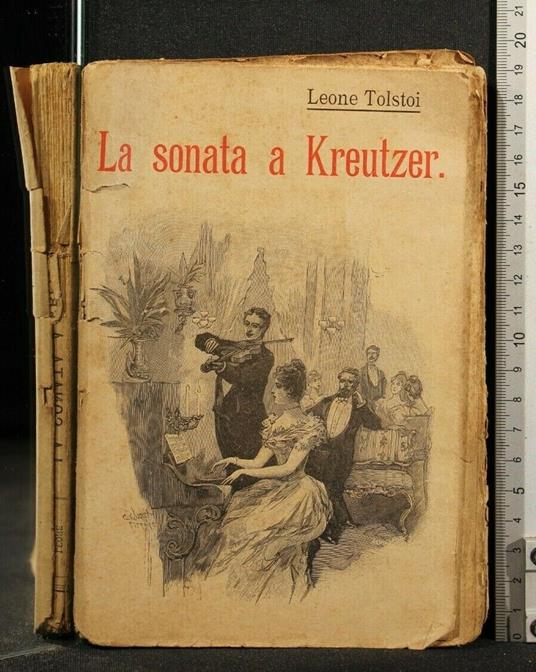 La Sonata a Kreutzer - Lev Tolstoj - copertina