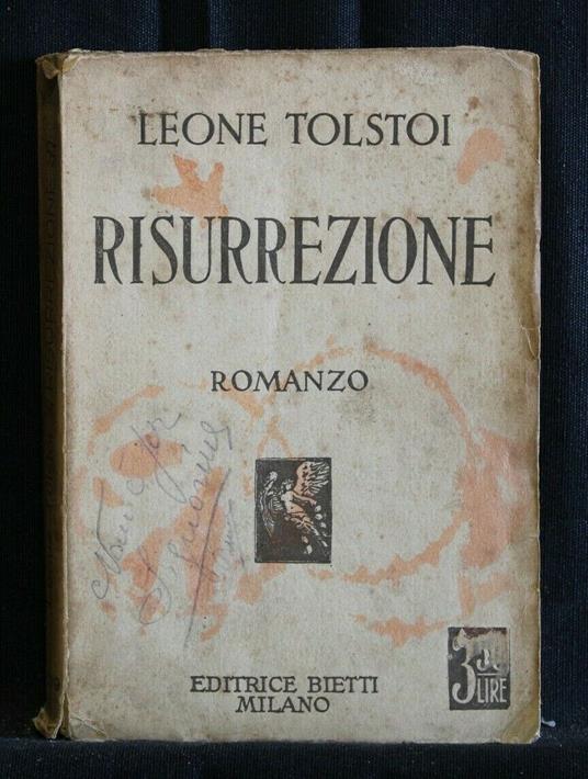 Risurrezione - Lev Tolstoj - copertina
