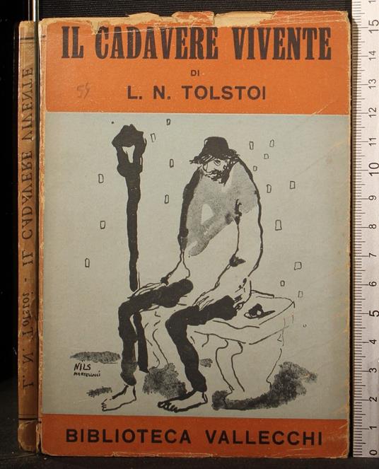 Il cadavere vivente - Lev Tolstoj - copertina