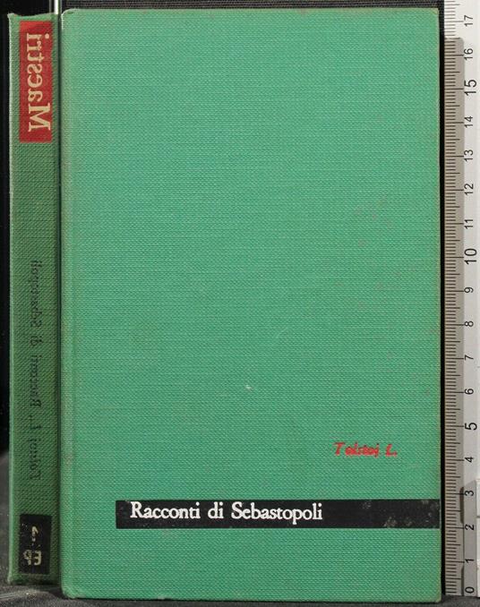 Racconti di Sebastopoli - Lev Tolstoj - copertina