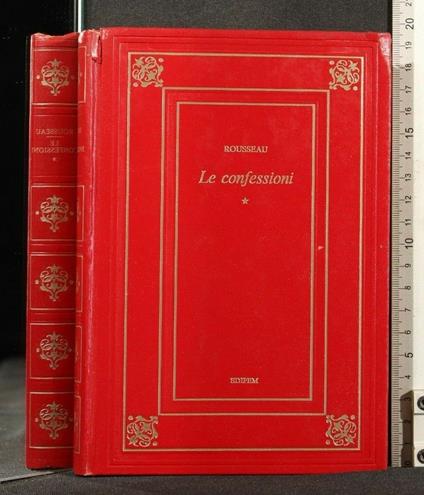 Le Confessioni Volumi 1,2 - Jean-Jacques Rousseau - copertina