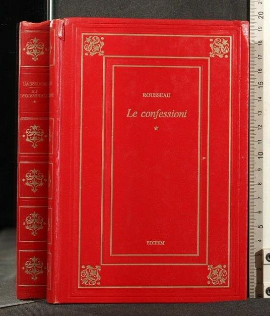 Le Confessioni Volumi 1,2 - Jean-Jacques Rousseau - copertina