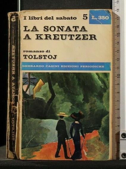 La Sonata a Kreutzer - Lev Tolstoj - copertina