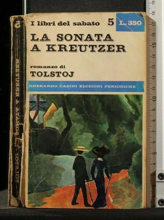 La Sonata a Kreutzer - Lev Tolstoj - copertina