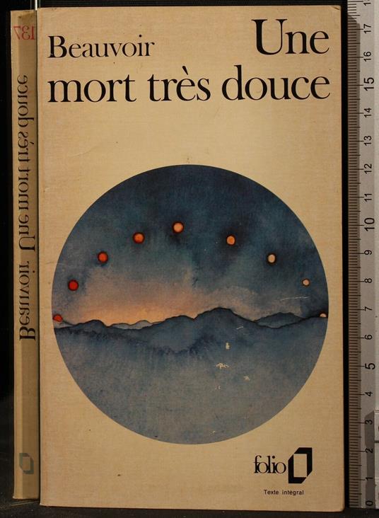 Une Mort Tres - Simone de Beauvoir - copertina