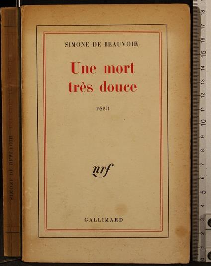 Une mort tres douce - Simone de Beauvoir - copertina