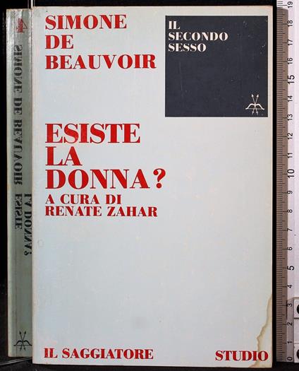 Esiste la donna? - Simone de Beauvoir - copertina