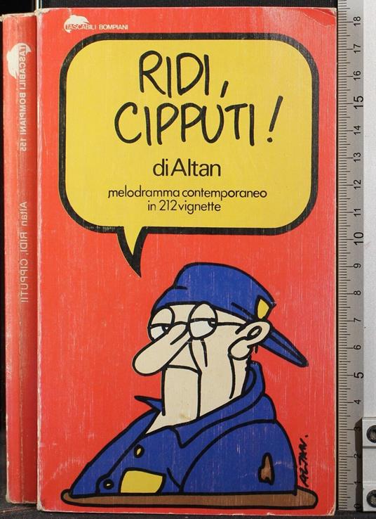 Ridi, Cipputi! - Altan - copertina
