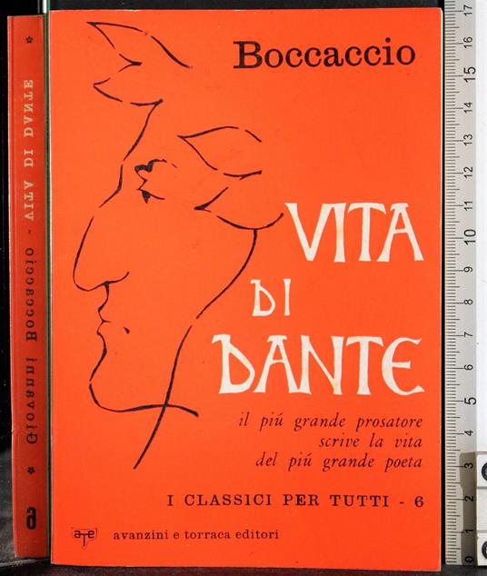 Vita di Dante - Giovanni Boccaccio - copertina