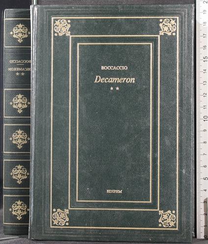 Decameron. Vol - Giovanni Boccaccio - copertina