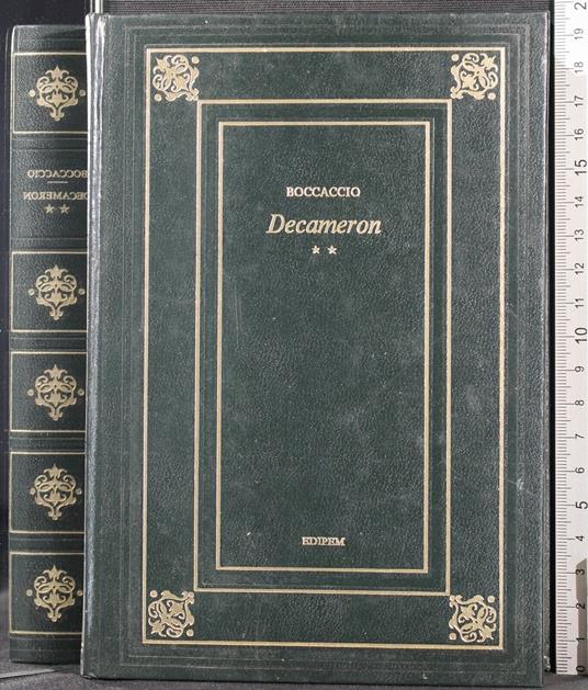 Decameron. Vol - Giovanni Boccaccio - copertina