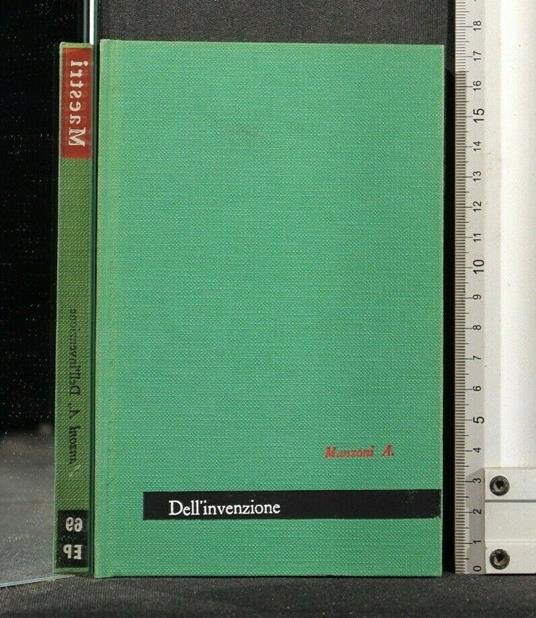 Maestri Dell'Invenzione - Alessandro Manzoni - copertina