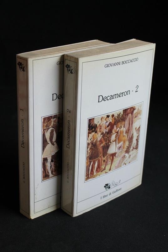 Decameron Vol 1, 2 - Giovanni Boccaccio - copertina