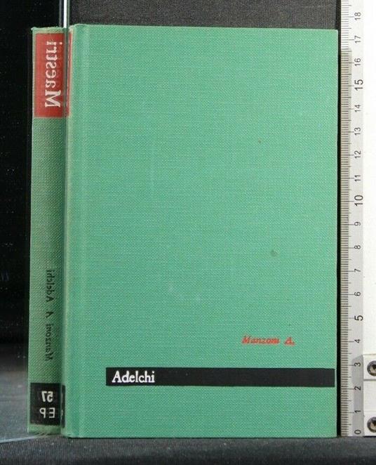 Maestri Adelchi - Alessandro Manzoni - copertina