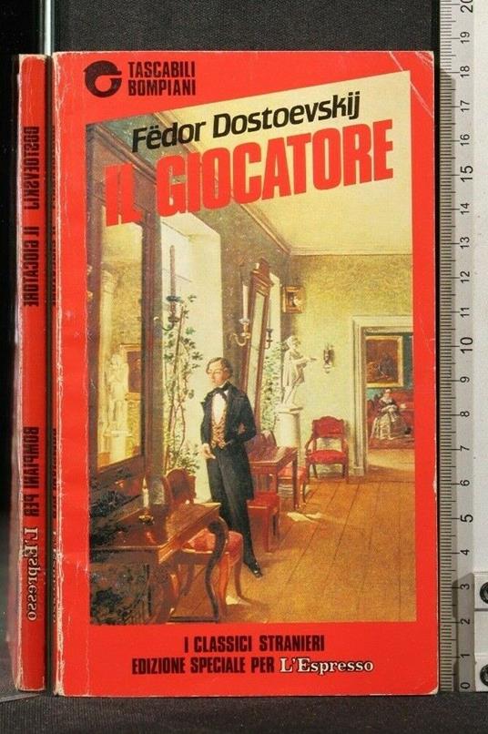 Il Giocatore - Fëdor Dostoevskij - copertina