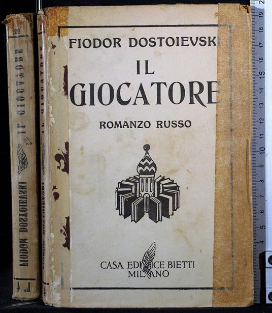 Il giocatore - Fëdor Dostoevskij - copertina