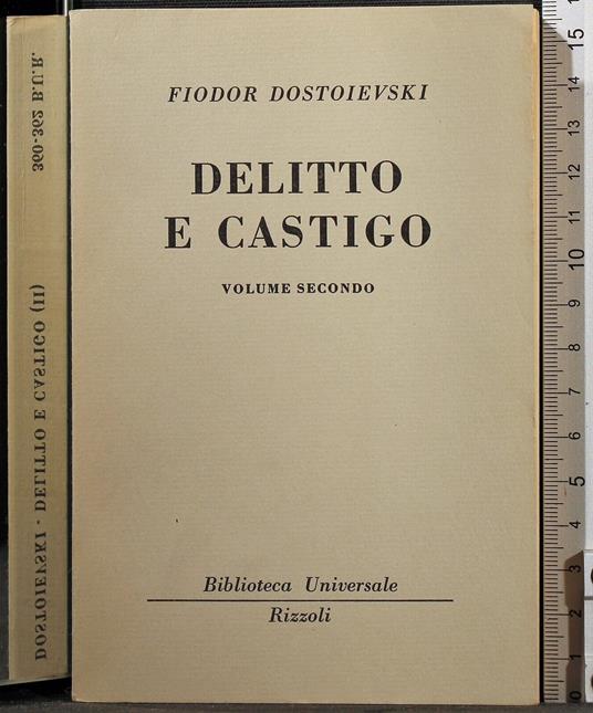 Delitto e Castigo. Vol 2 - Fëdor Dostoevskij - copertina