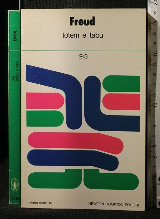 Totem e Tabù 1913 - Sigmund Freud - copertina