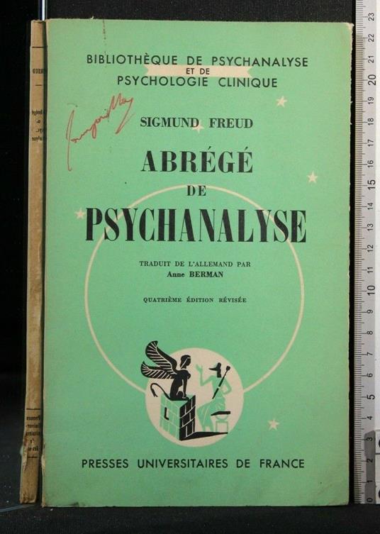 Abrege De Psychanalyse - Sigmund Freud - copertina