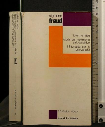 Totem e Tabù Storia Del Movimento Psicoanalitico L'Interesse - Sigmund Freud - copertina