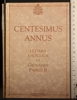 Centesimus annus. Lettera enciclica