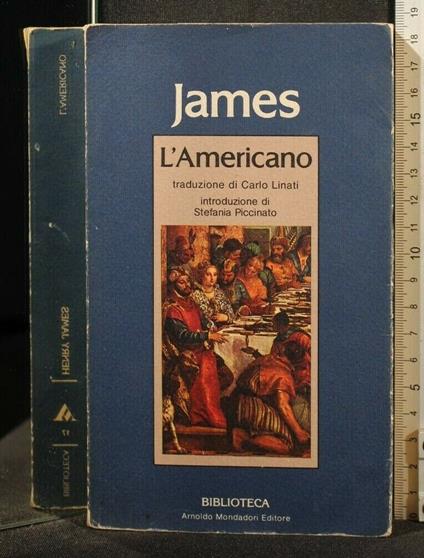 L' Americano - Henry James - copertina