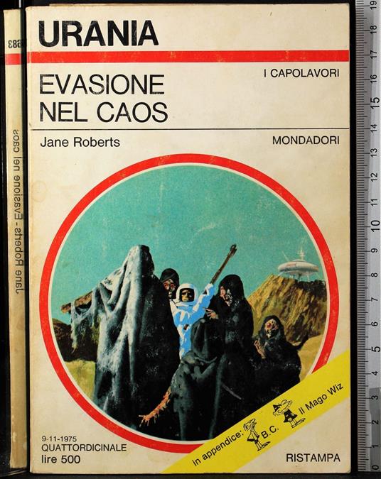 Evasione nel caos - Jane Roberts - copertina