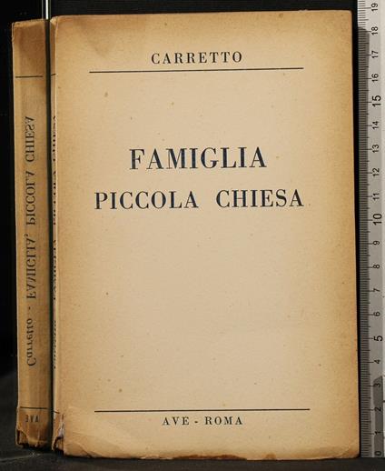 Famiglia Piccola - Carlo Carretto - copertina