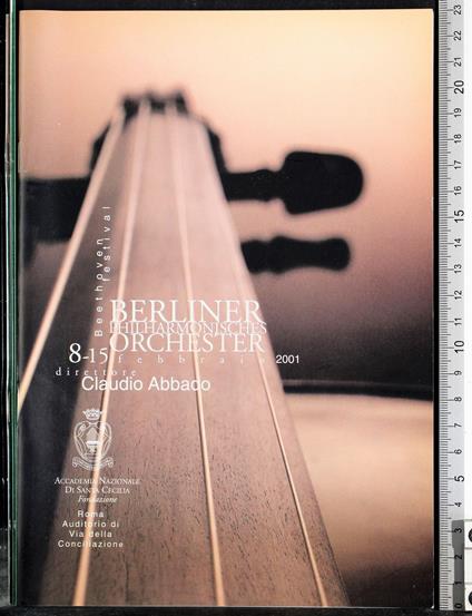 Berliner Philharmonisches Orchester - Claudio Abbado - copertina