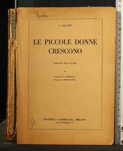 Le Piccole Donne Crescono - Louisa May Alcott - copertina