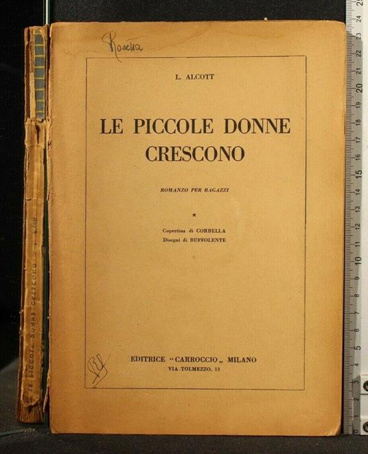 Le Piccole Donne Crescono - Louisa May Alcott - copertina