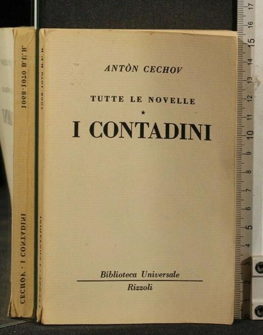 Tutte Le Novelle I Contadini - Anton Cechov - copertina