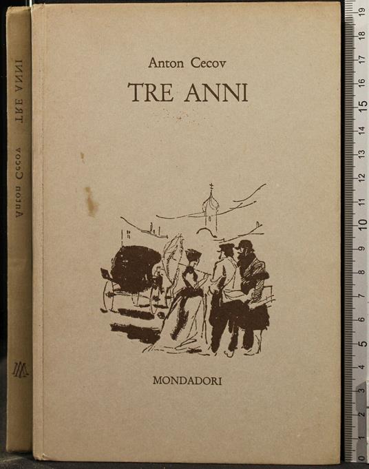 Tre Anni - Anton Cechov - copertina