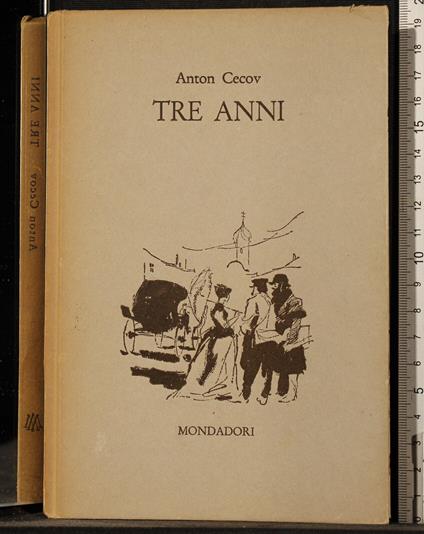 Tre anni - Anton Cechov - copertina