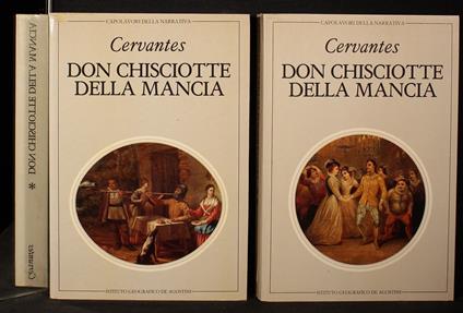 Don Chisciotte della mancia vol 1 e 2 - Miguel de Cervantes - copertina