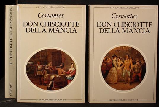 Don Chisciotte della mancia vol 1 e 2 - Miguel de Cervantes - copertina
