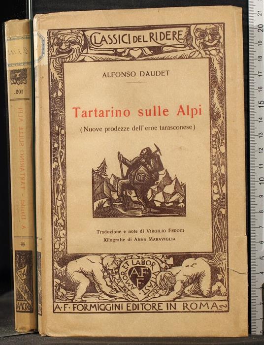 Tartarino sulle Alpi - Alphonse Daudet - copertina