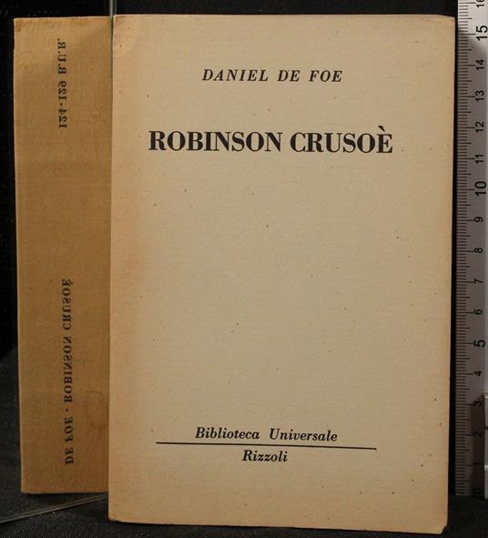 Robinson Crusoè - Daniel Defoe - copertina