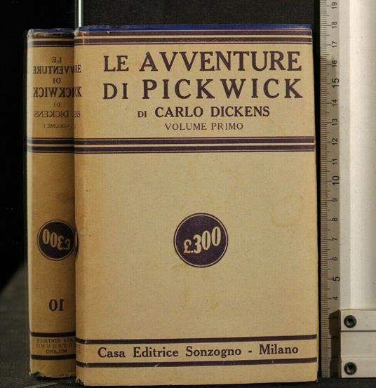 Le Avventure di Pick Wick Vol 1 - Charles Dickens - copertina