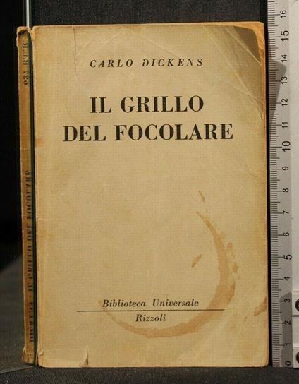 Il Grillo Del Focolare - Charles Dickens - copertina