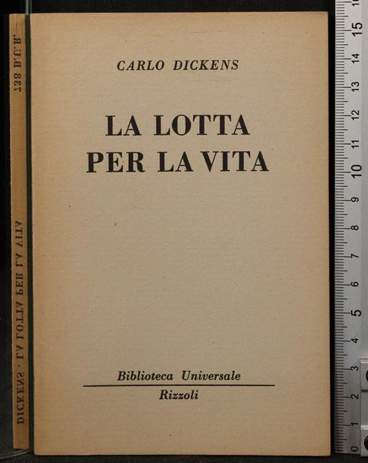 La lotta per la vita - Charles Dickens - copertina