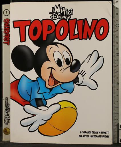 I Mitici Disney - Walt Disney - copertina