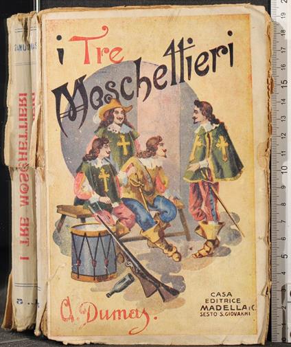 I tre moschettieri - Alexandre Dumas - copertina