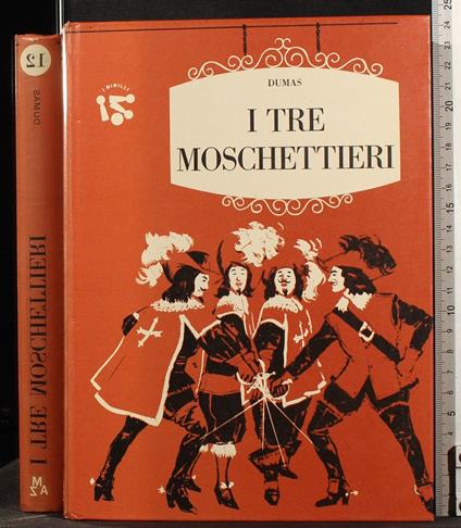 I tre moschettieri - Alexandre Dumas - copertina