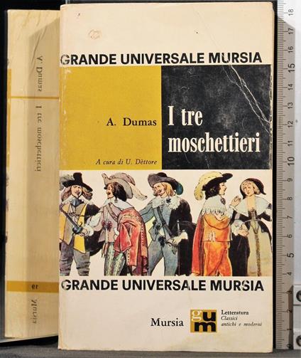 I tre moschettieri - Alexandre Dumas - copertina