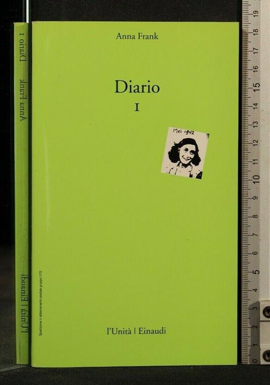 Diario 1, 2 - Anne Frank - copertina