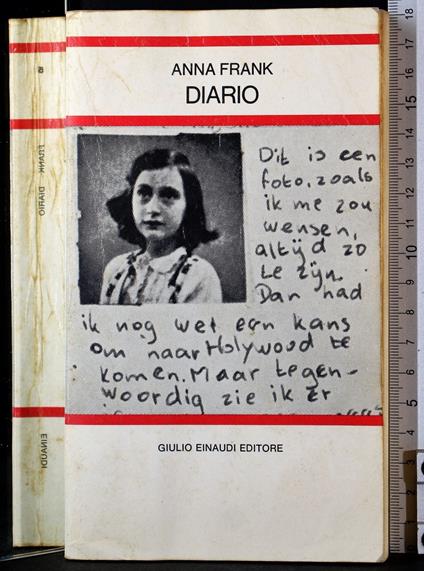 Diario - Anne Frank - copertina
