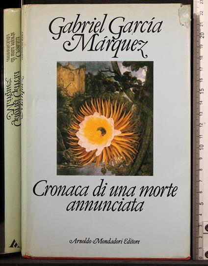 Cronaca di una morte annunciata - Gabriel García Márquez - copertina